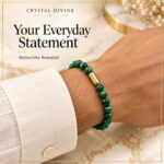 Malachite Magnet Bracelet-8mm(Transformation & Growth)