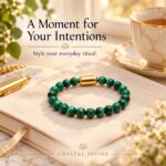 Malachite Magnet Bracelet-8mm(Transformation & Growth)