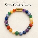 Seven Chakra Magnet Bracelet-8mm (Confidence & Motivation)