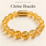 Citrine Magnet Bracelet-8mm (Motivation & Focus)