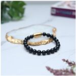 Black Tourmaline Magnet Bracelet-8mm(Energy & Protection)