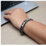 Ruling Number 2 Moolank Magnet Men’s Natural Stone Bracelet