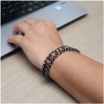 Ruling Number 3 Moolank Magnet Men’s Natural Stone Bracelet