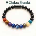 Nine Chakra Magnet Bracelet – Natural Healing Stones & Evil Eye Protection