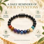Nine Chakra Magnet Bracelet – Natural Healing Stones & Evil Eye Protection